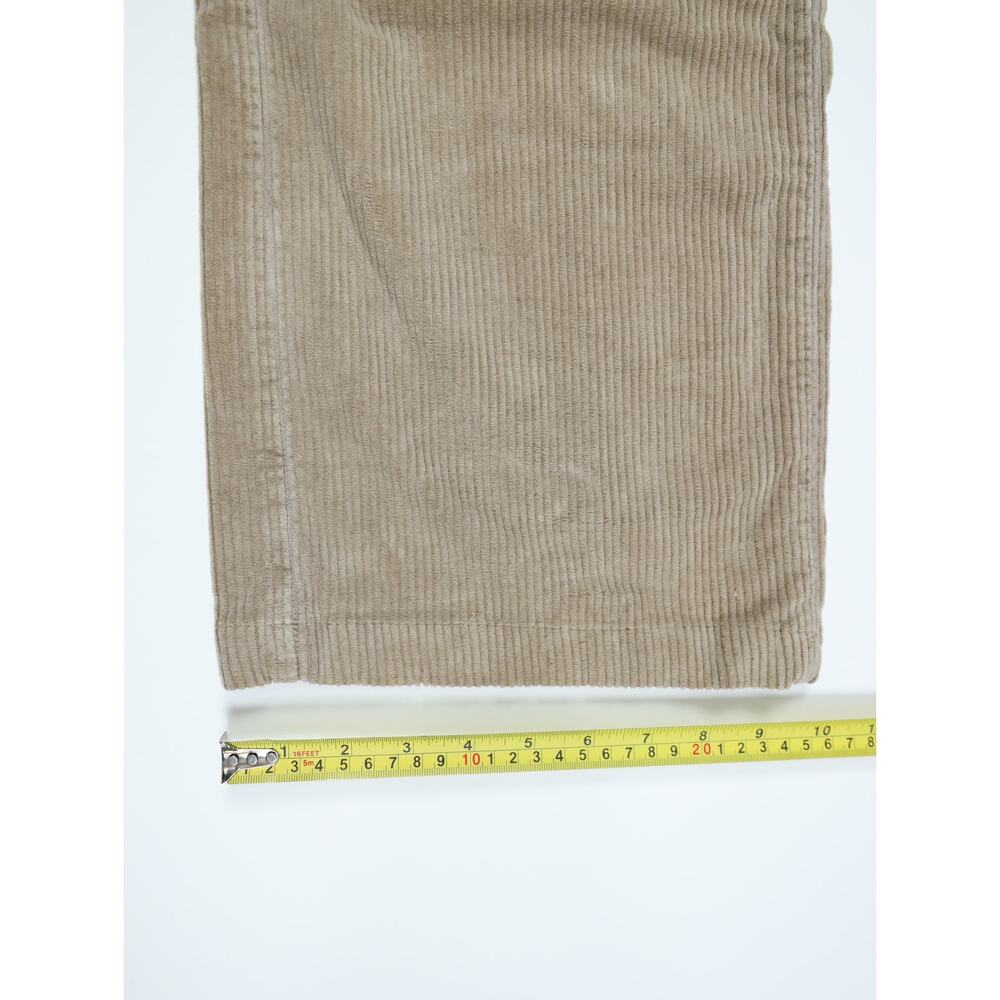 L’AGENCE Scottie Wide Leg Corduroy Pants 26 High Rise Beige Taupe Quiet Luxury - Picture 11 of 14